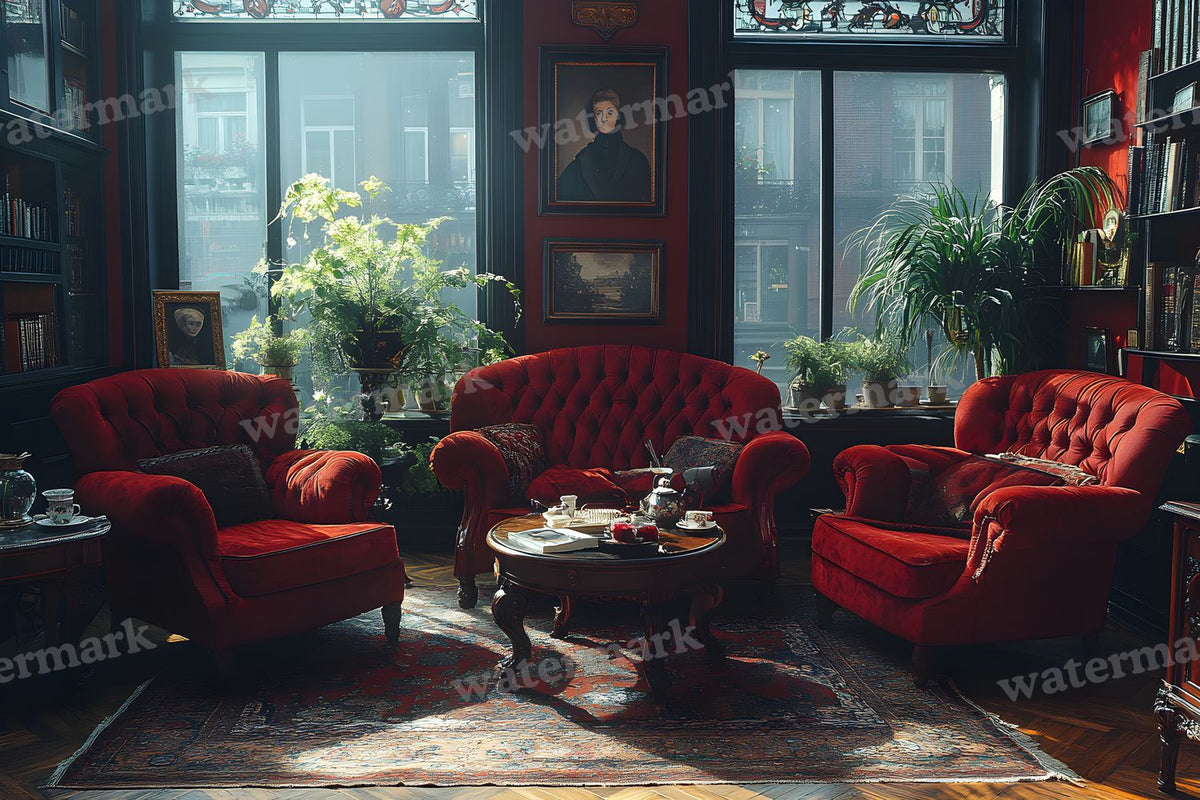 Victorian Cinematics Backdrop Images
