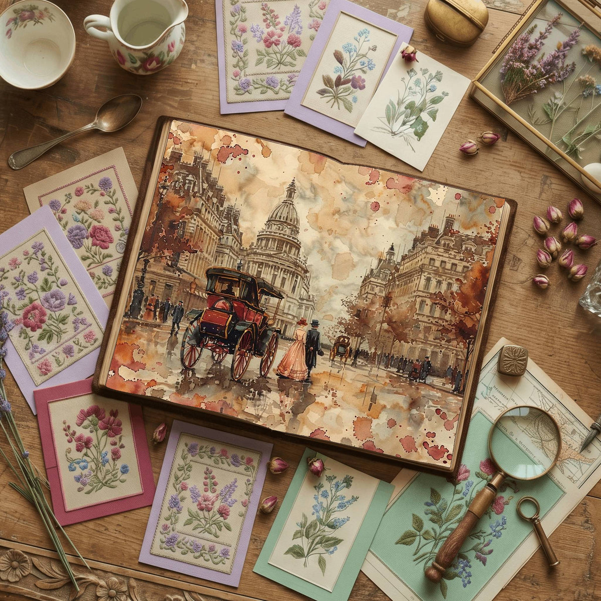 Victorian Life Digital Papers