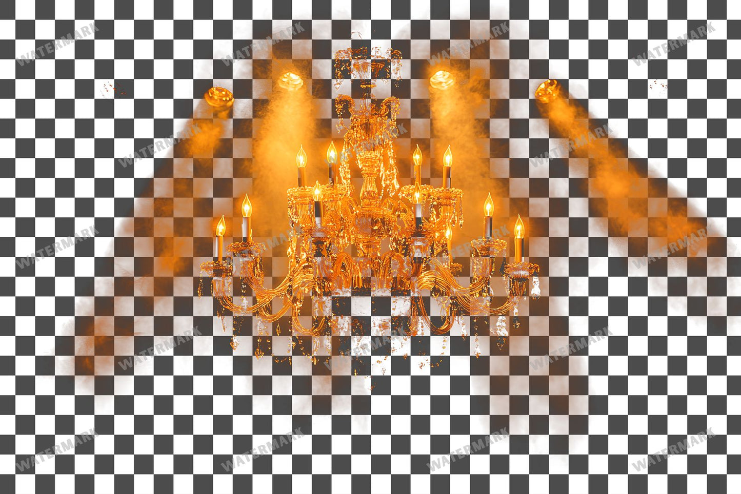 Warm Cozy Magical Disney Style Transparent Overlay Pngs