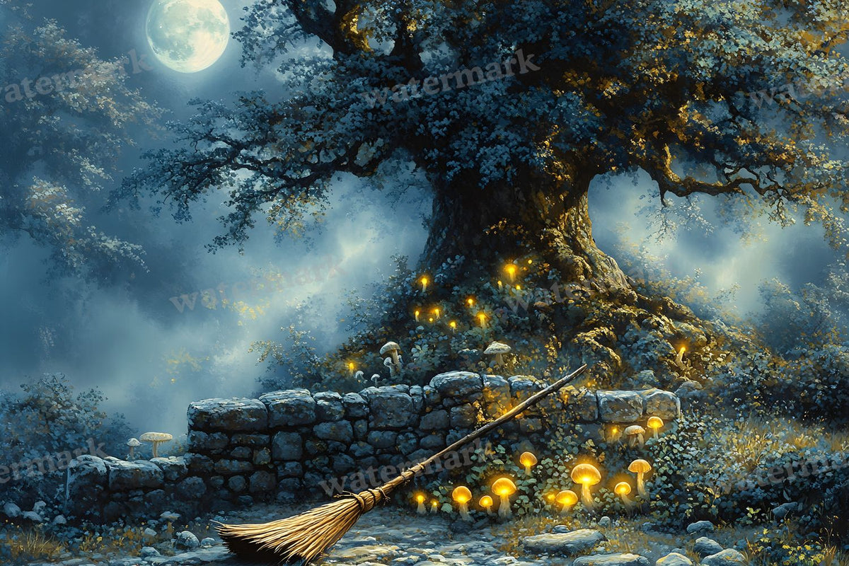 Witchbroom Resting Backdrop Images