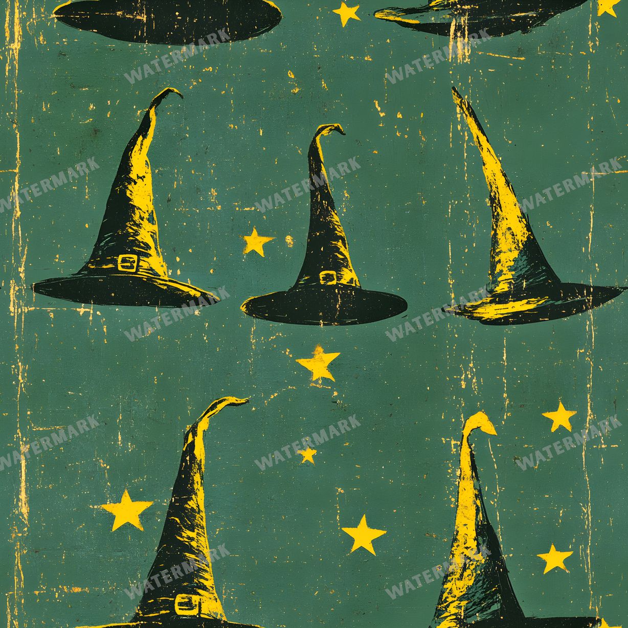 Witchcraft Seamless Pattern