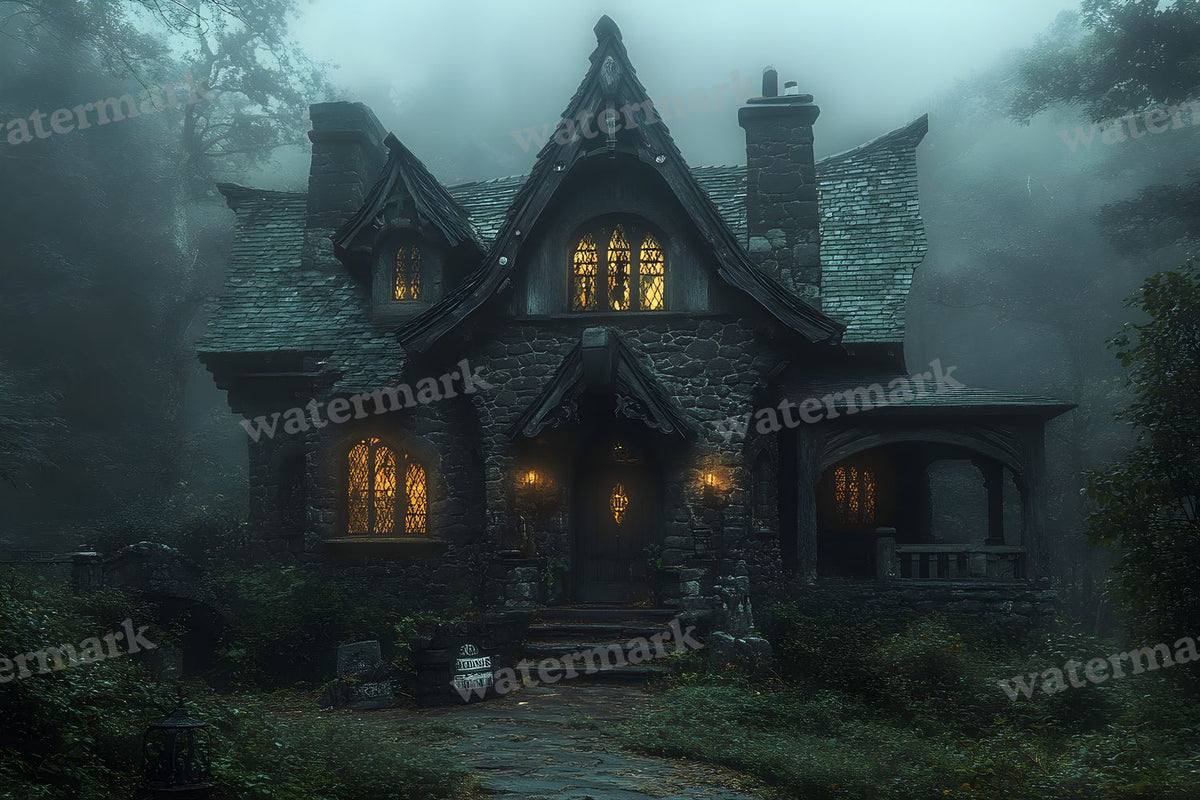 Witchs Cottage Retreat Backdrop Images