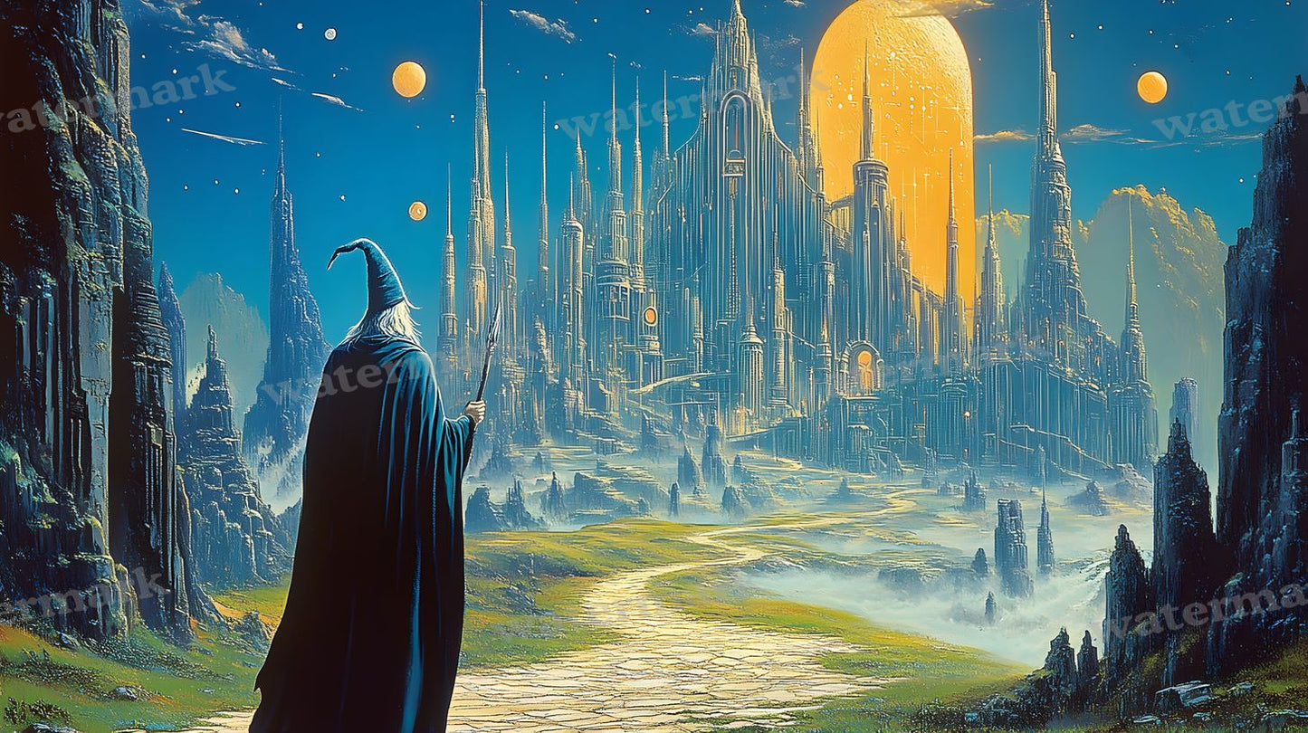 Wizard Walk Backdrop Images