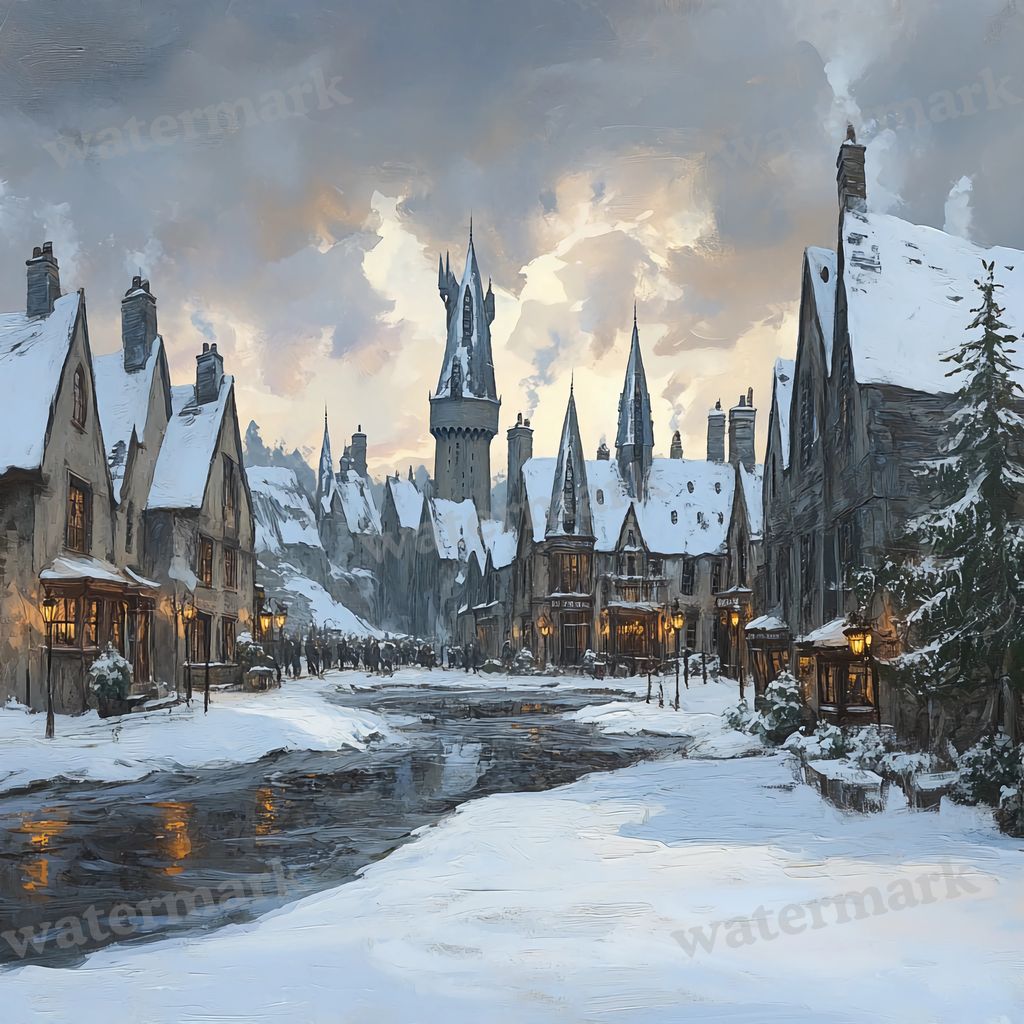 Wizarding School Movie Scene Backdrop Images
