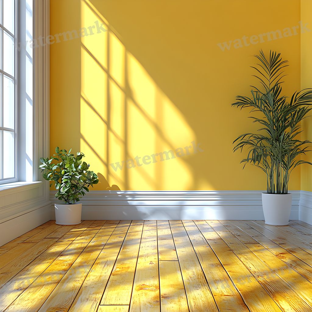 Yellow Pastel Room Backdrop Images