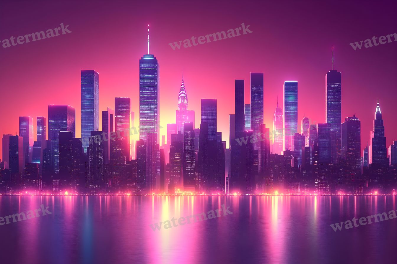 Abstract Skyline Backdrop Images