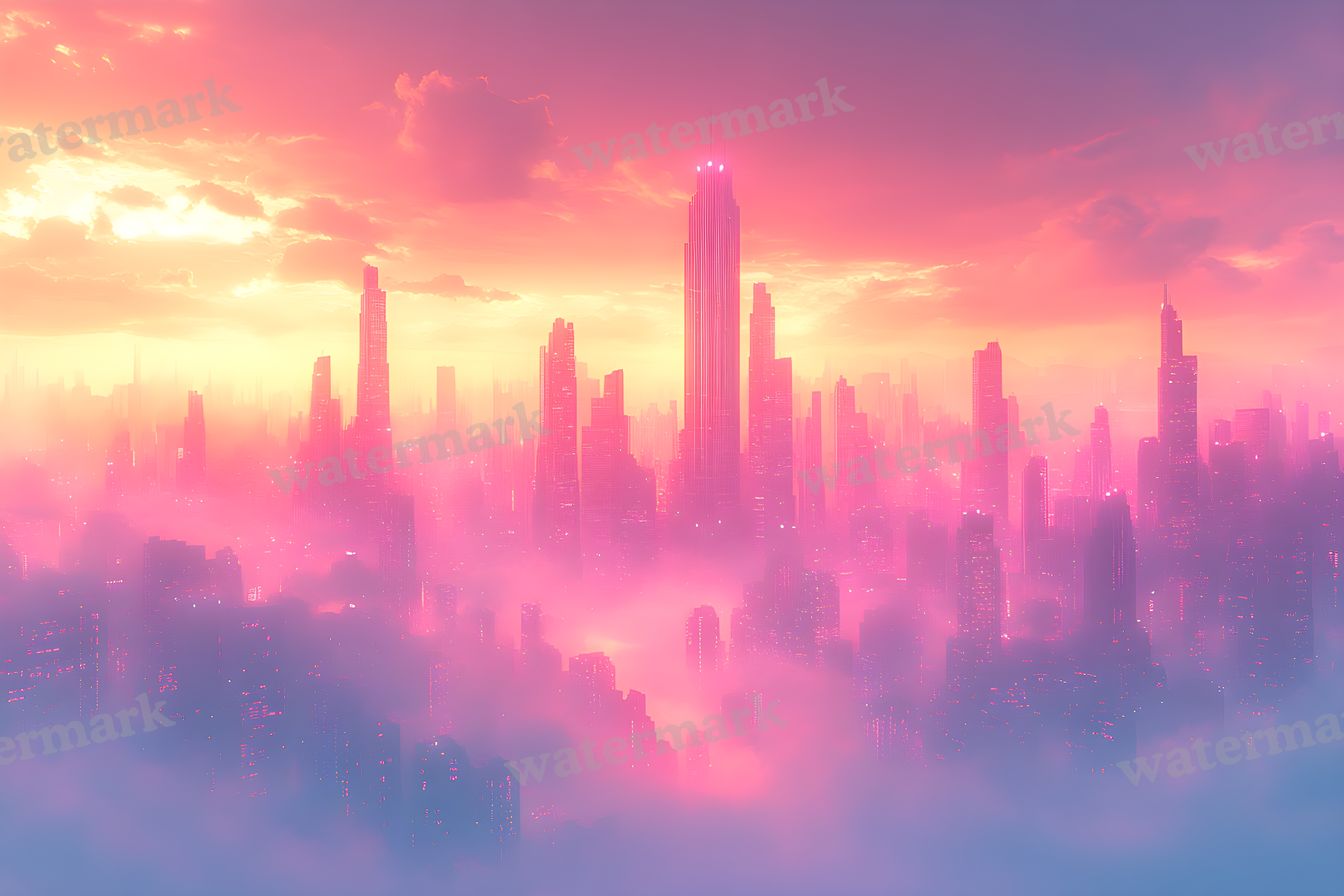 Abstract Skyline Backdrop Images