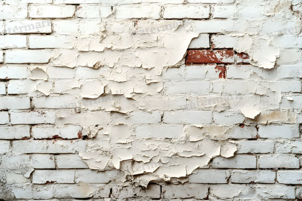 Aged Whitewashed Bricks Backdrop Images