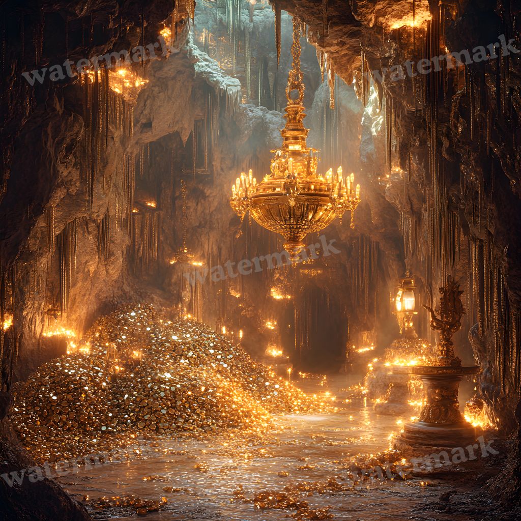 Aladdins Enchanted Cave Backdrop Images