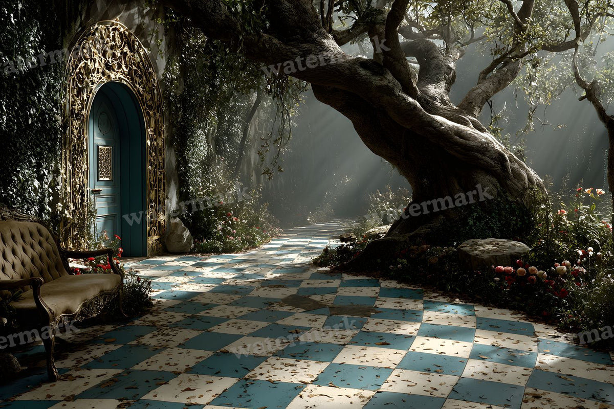 Alice Wonderland Backdrop Images