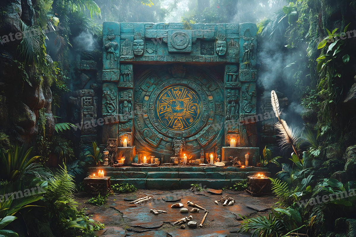 Amazonian Shamanic Ritual Backdrop Images