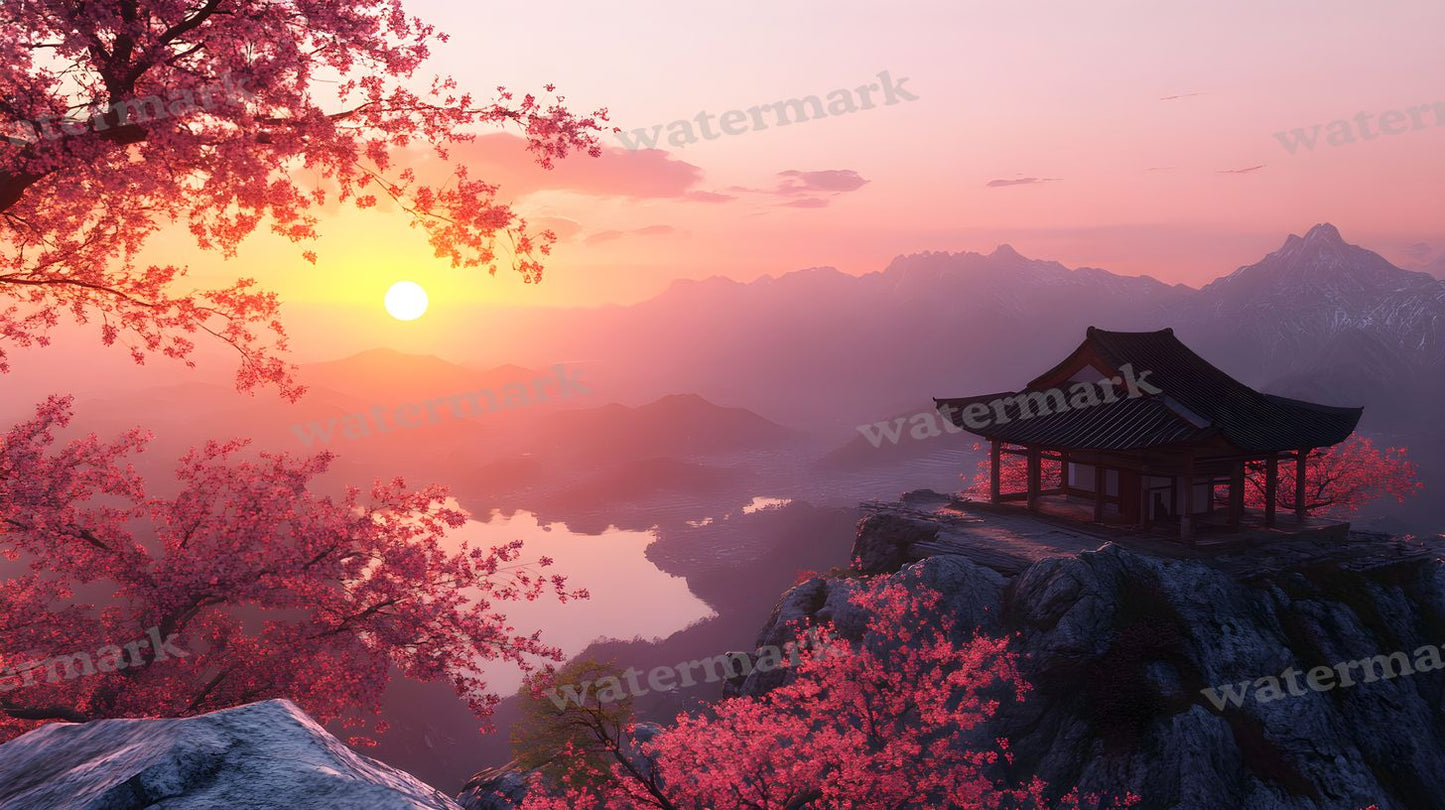 Ancient Dojo Backdrop Images