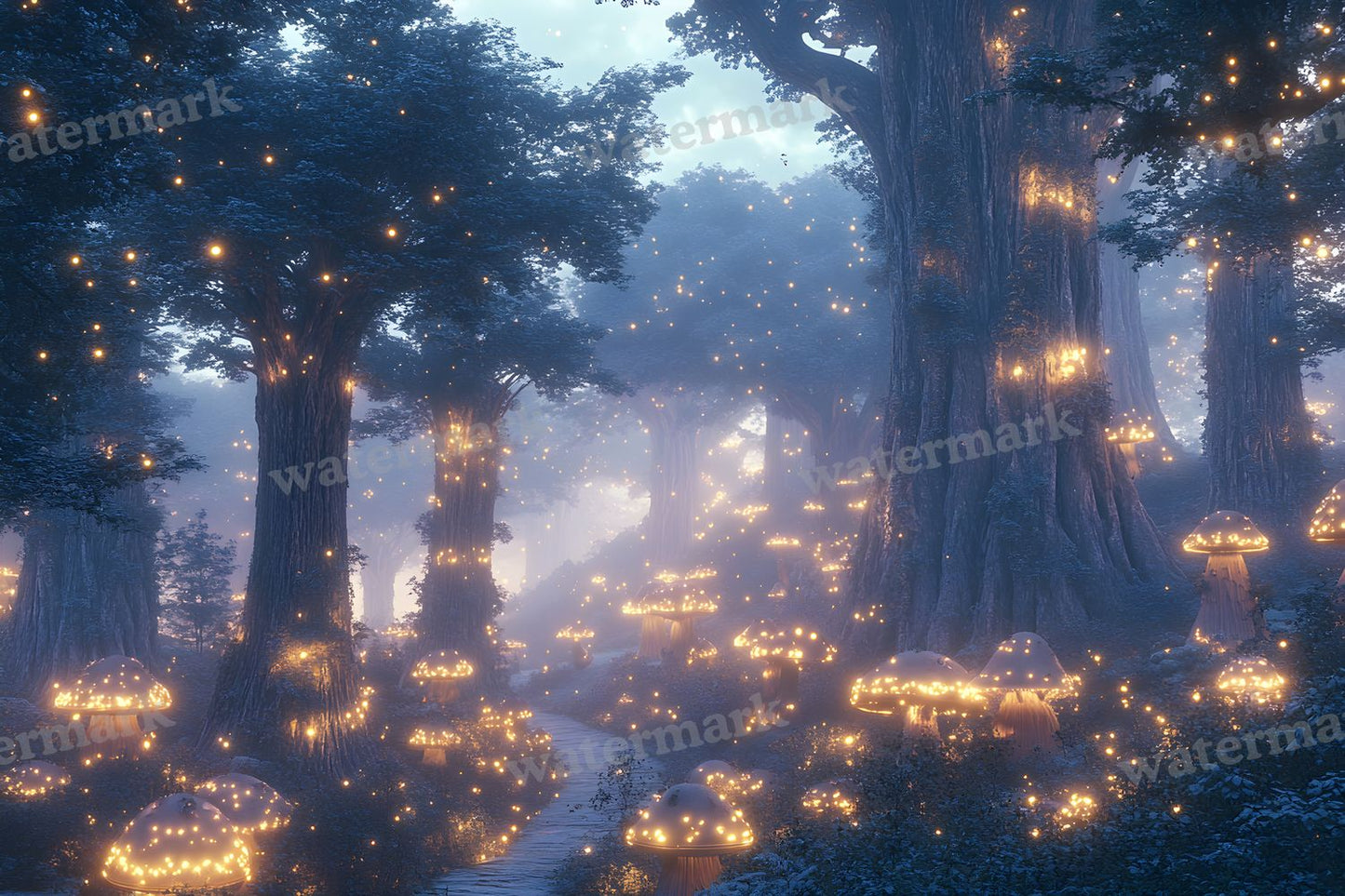 Ancient Fairytale Forest Backdrop Images