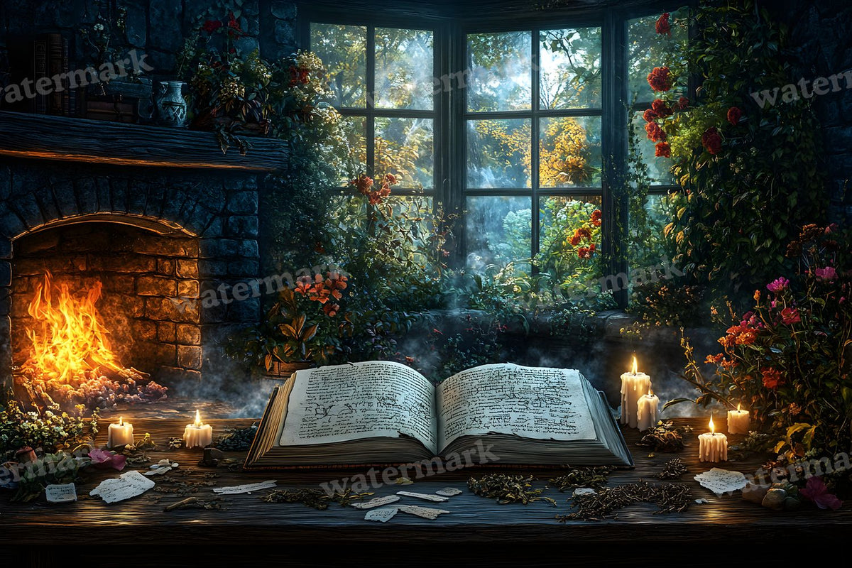 Ancient Witchgrimoire Backdrop Images
