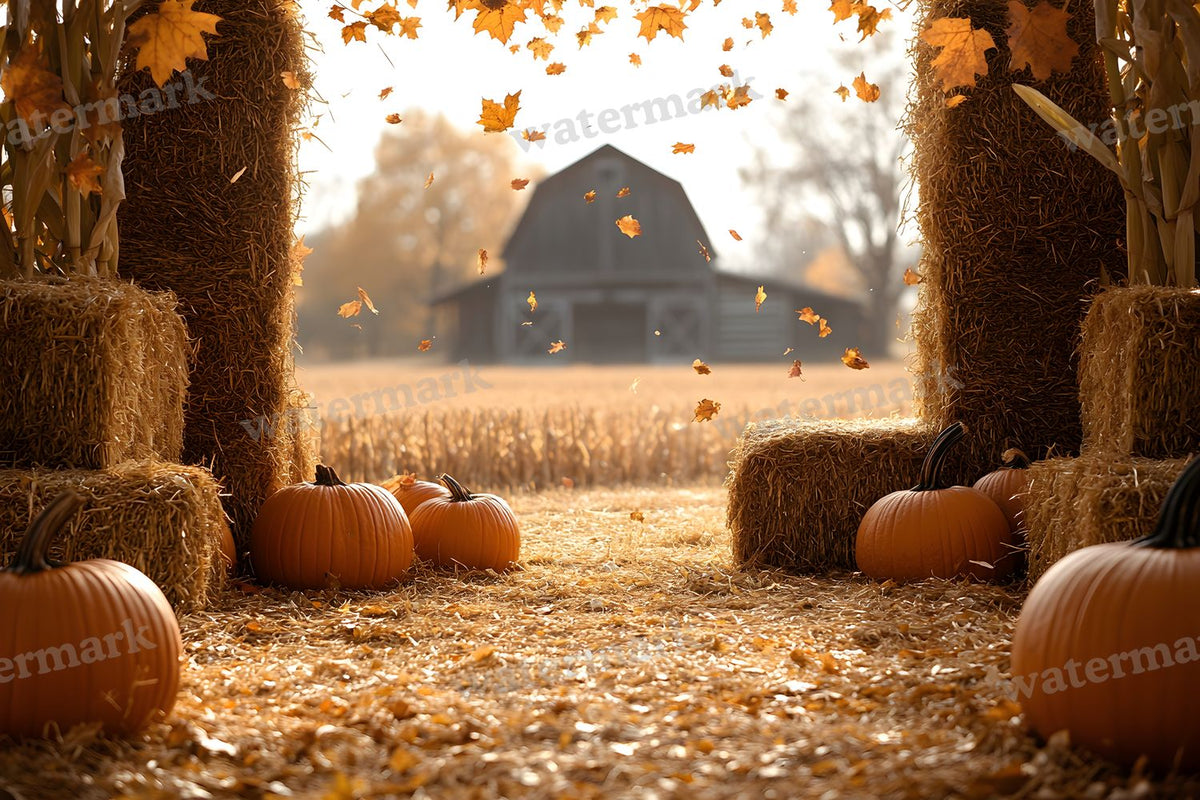 Autumn Harvest Backdrop Images