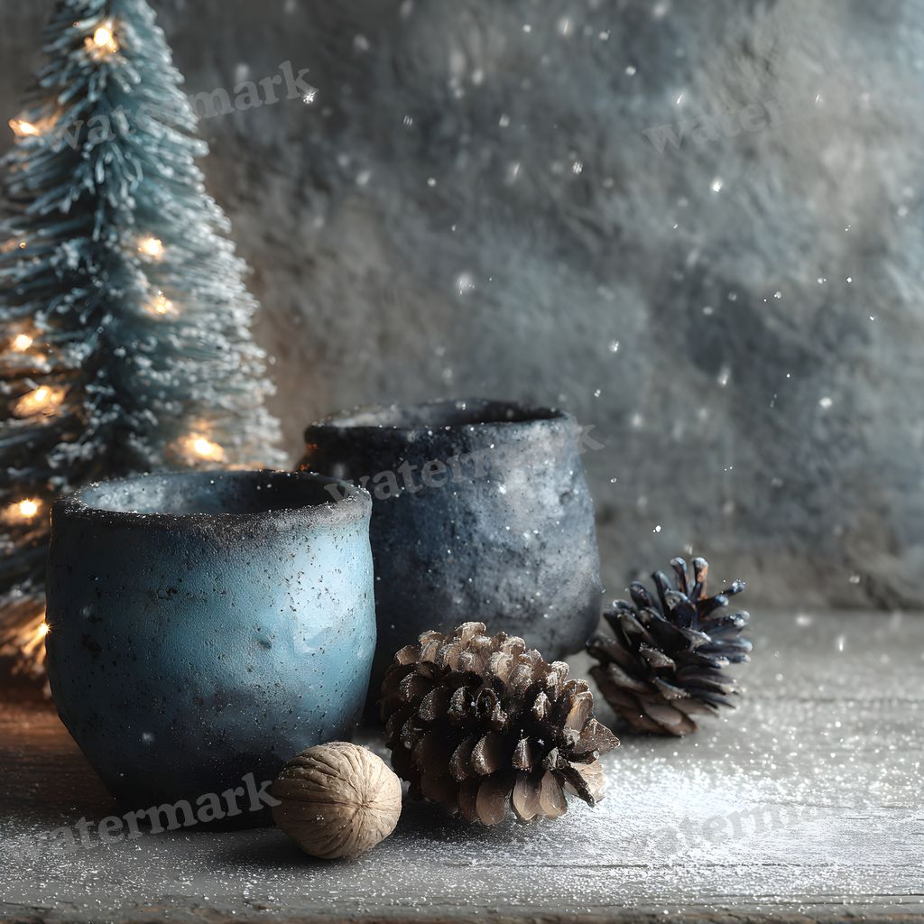 Black Gothic Christmas Backdrop Images