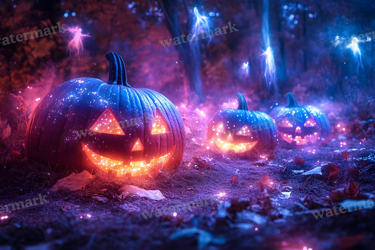 Pumpkin Grove Magic Backdrop Images