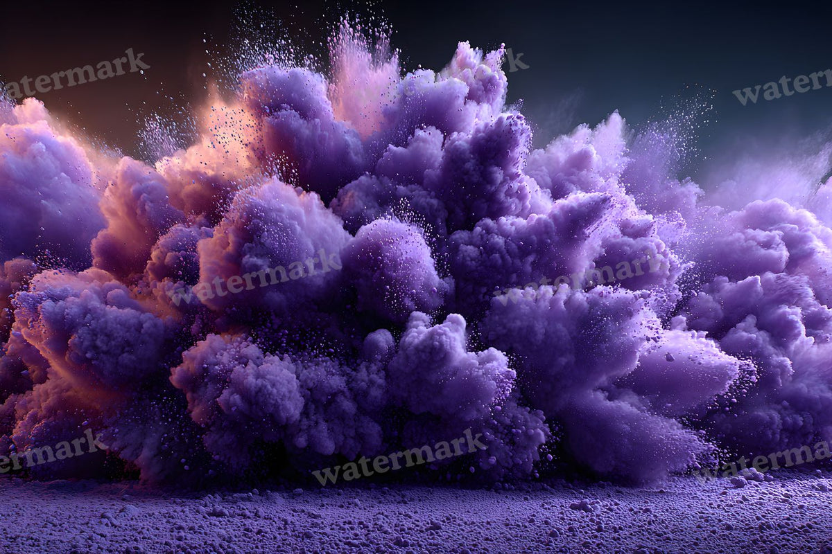 Purple Smoke Action Backdrop Images