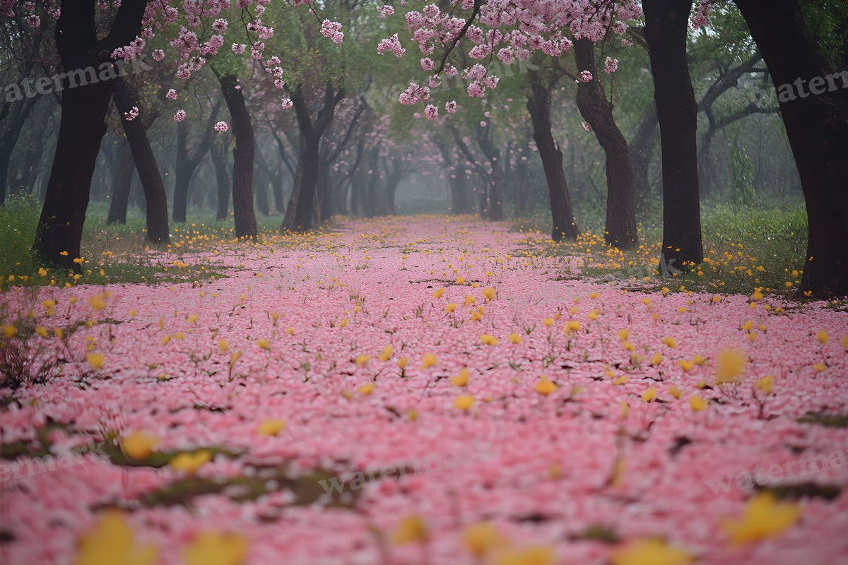 Spring Blossom Escape Backdrop Images