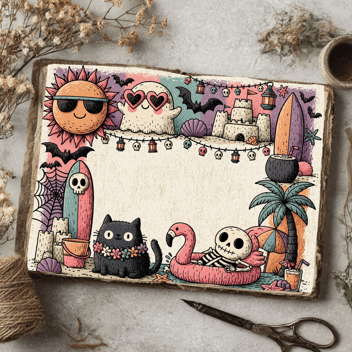 Summerween Invitation Border