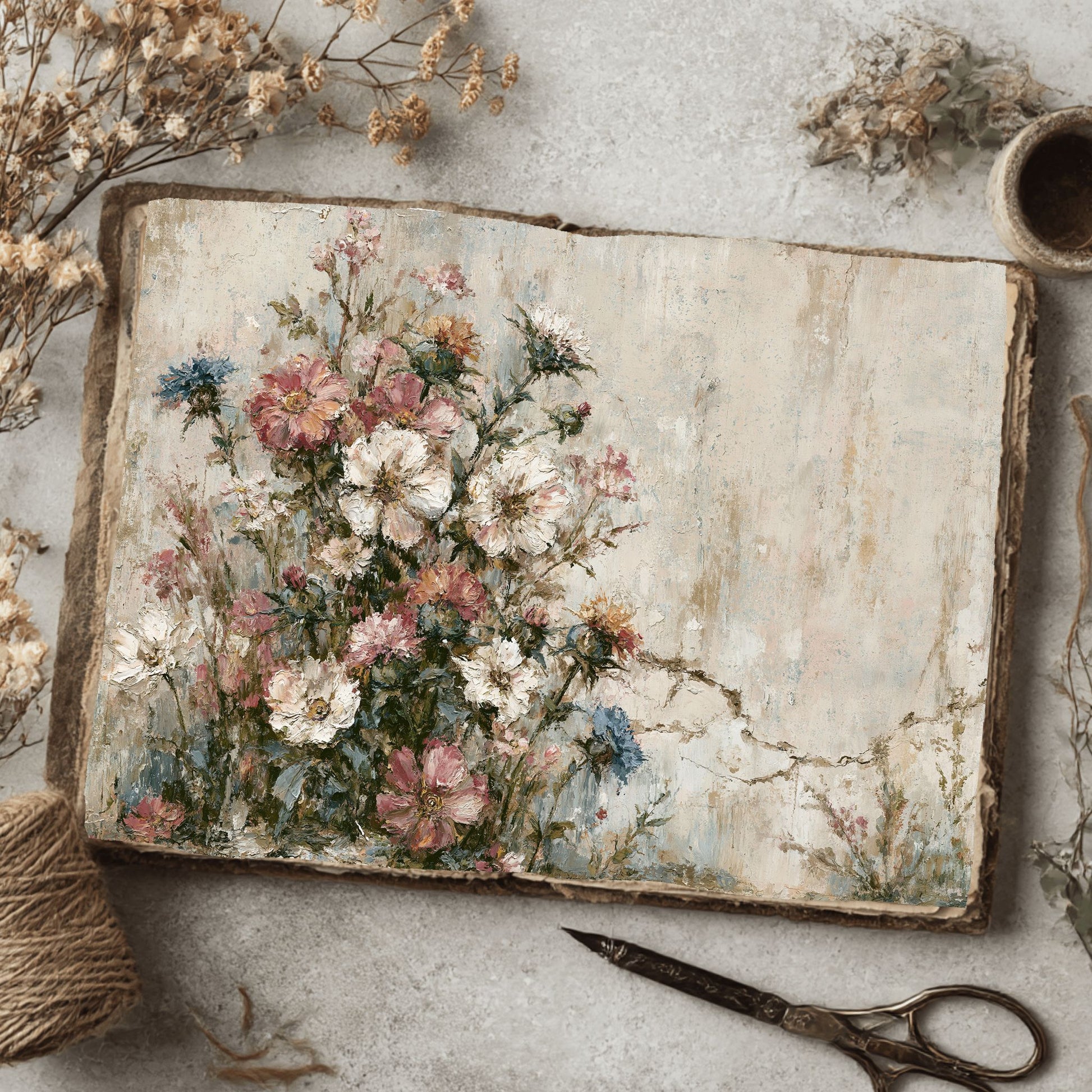 Wildflower Meadow Printable Paper