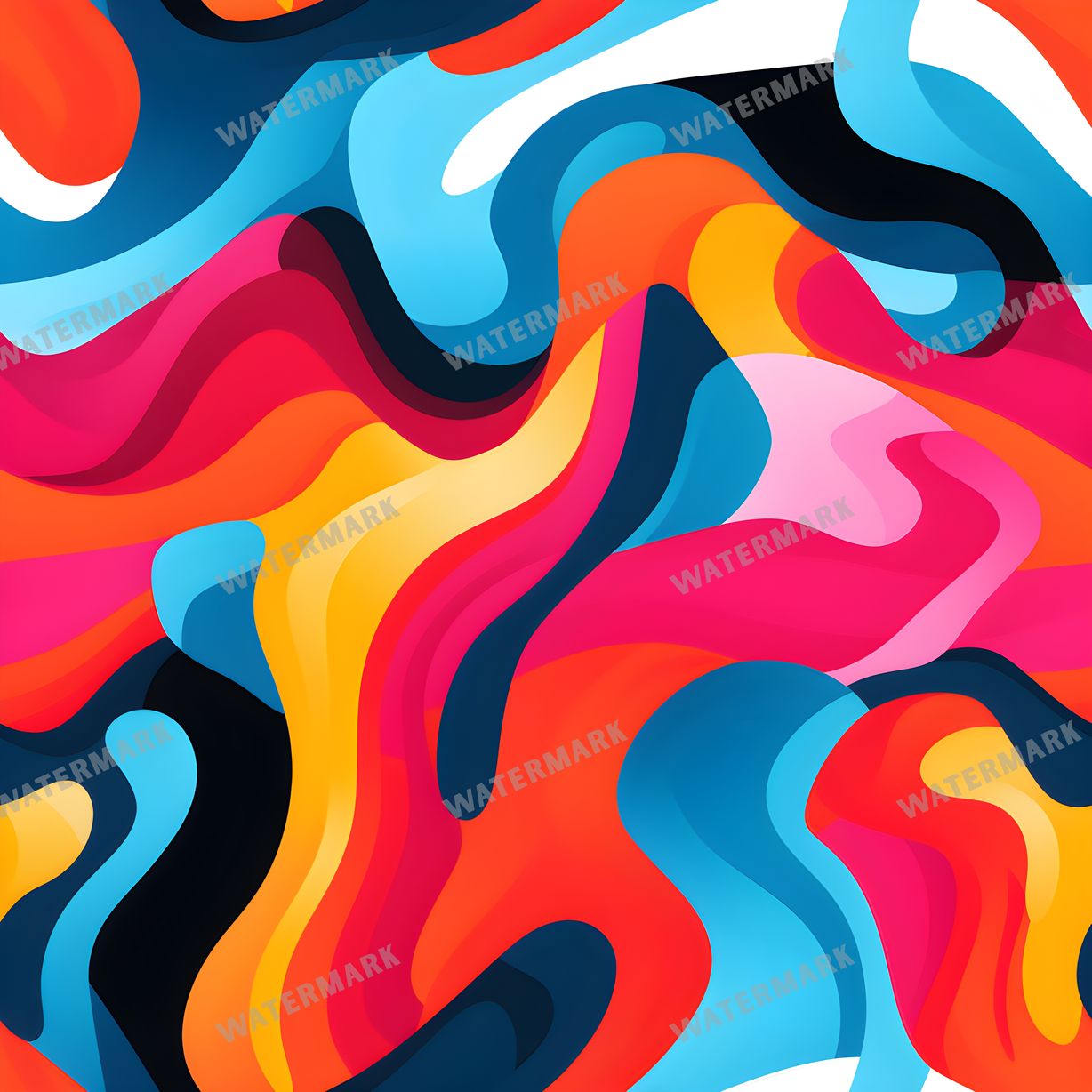 Abstract Seamless Pattern