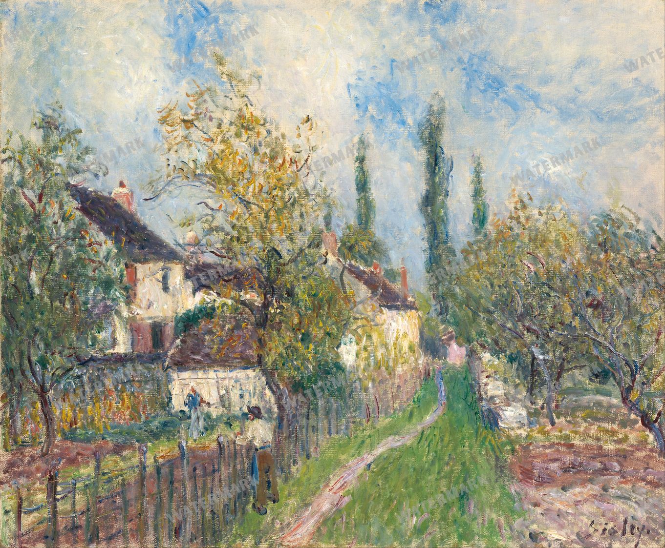 Alfred Sisley Vintage Paintings