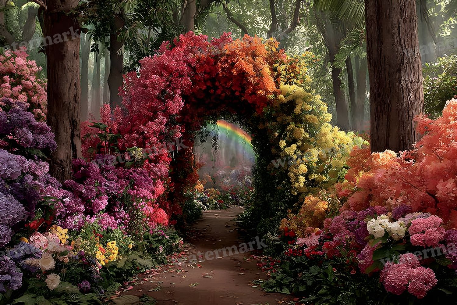 Alice Wonderland Magical Backdrop Images