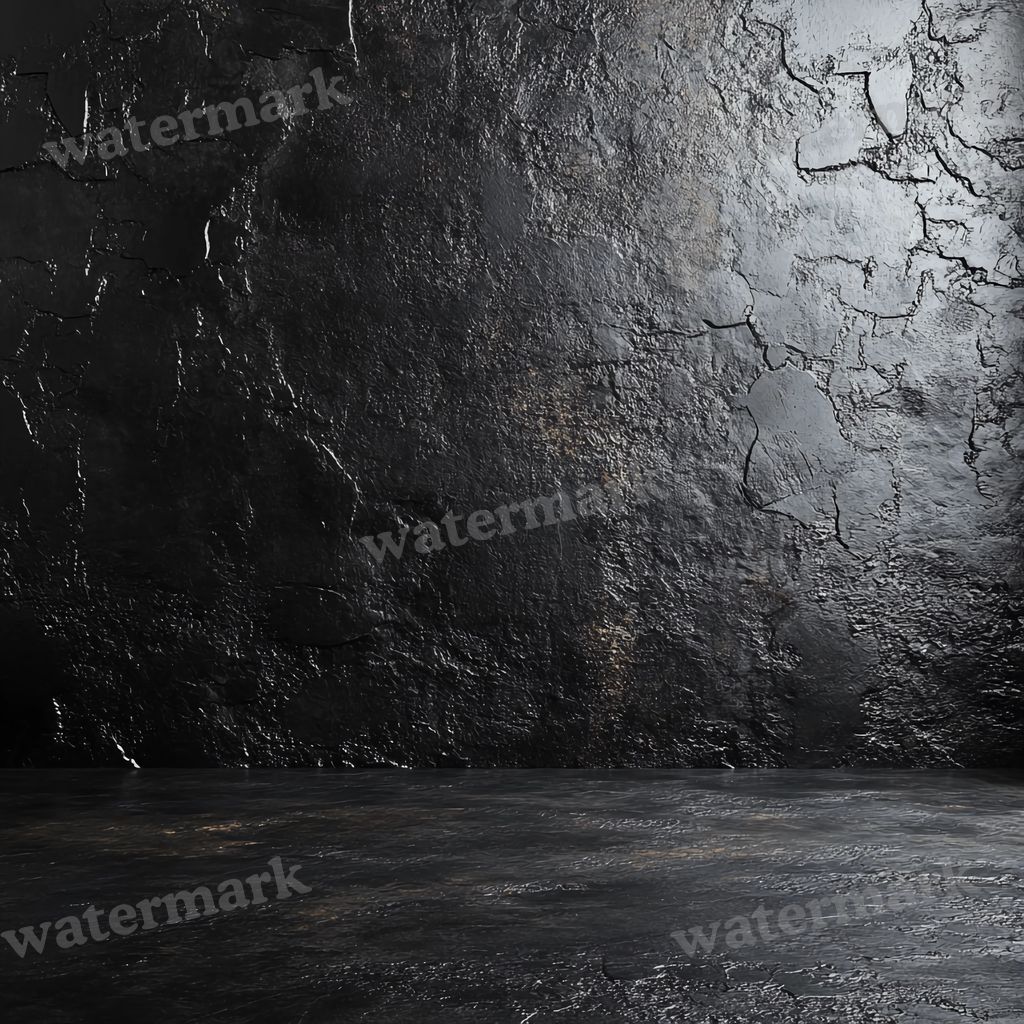 Black Texture digital photo backdrop for photo editing, preview 15