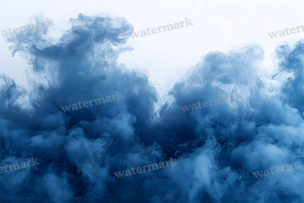 Blue Smoke Backdrop Images
