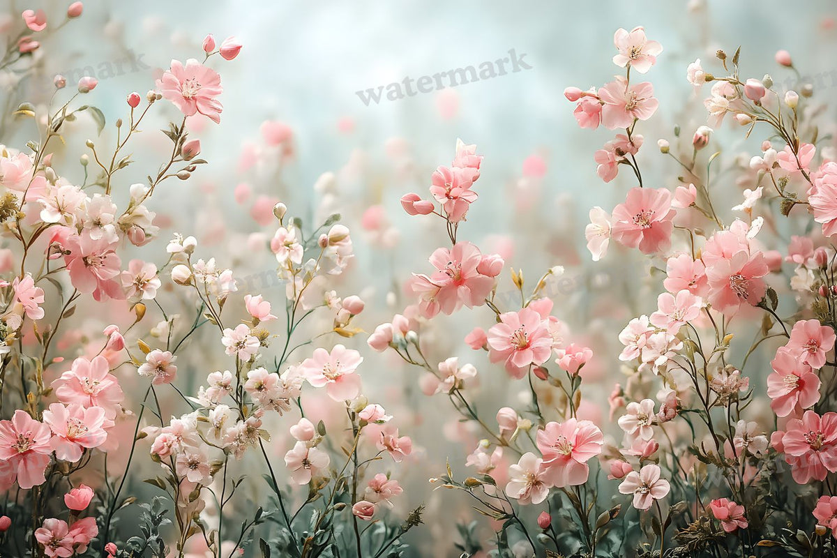Blush Meadow Backdrop Images