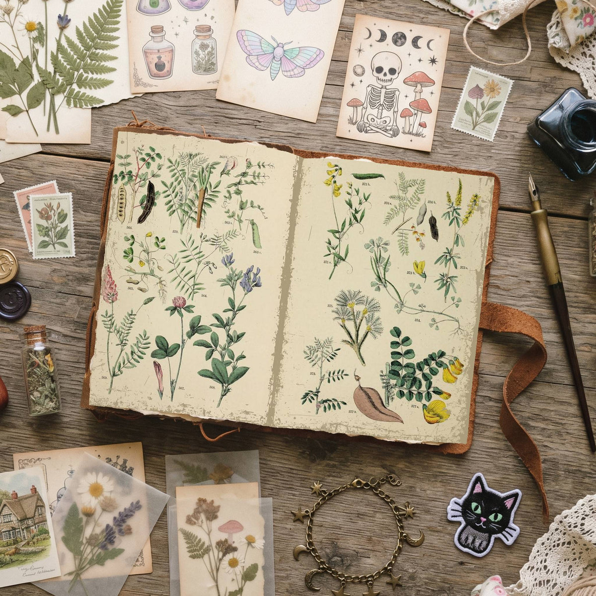 Botanical Digital Papers