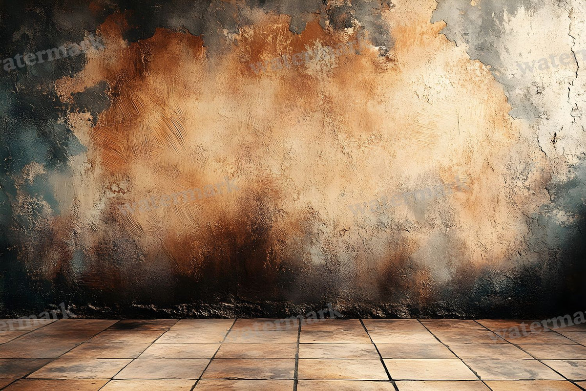 Burnt Amber Wall Backdrop Images