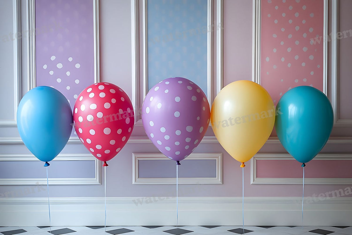 Celebration Balloons Backdrop Images