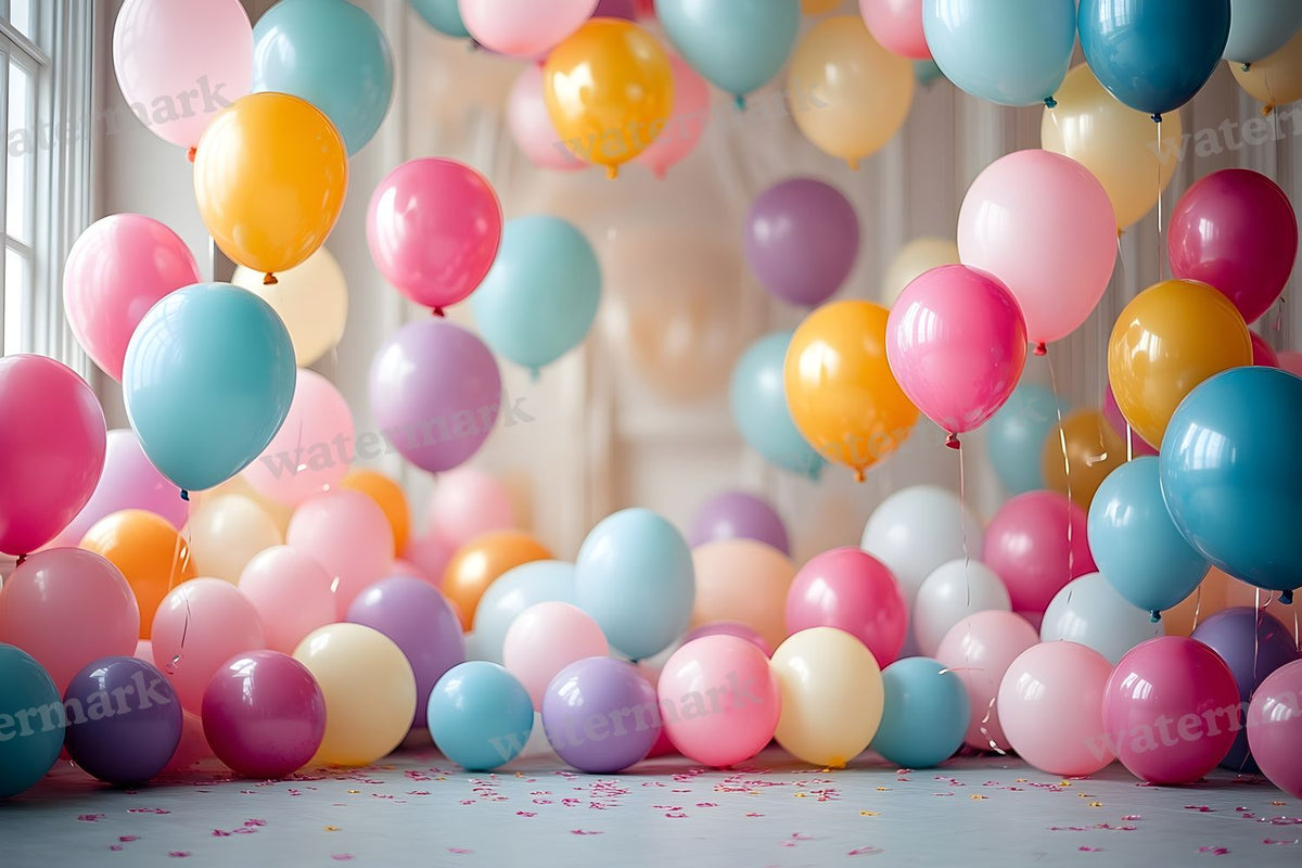 Celebration Balloons Backdrop Images