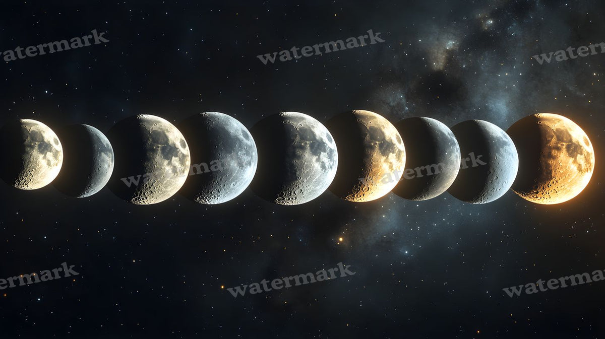 Celestial Moons Backdrop Images