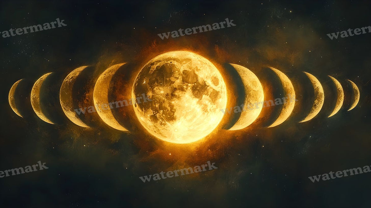 Celestial Moons Backdrop Images