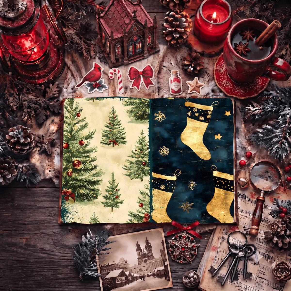 Christmas Digital Papers