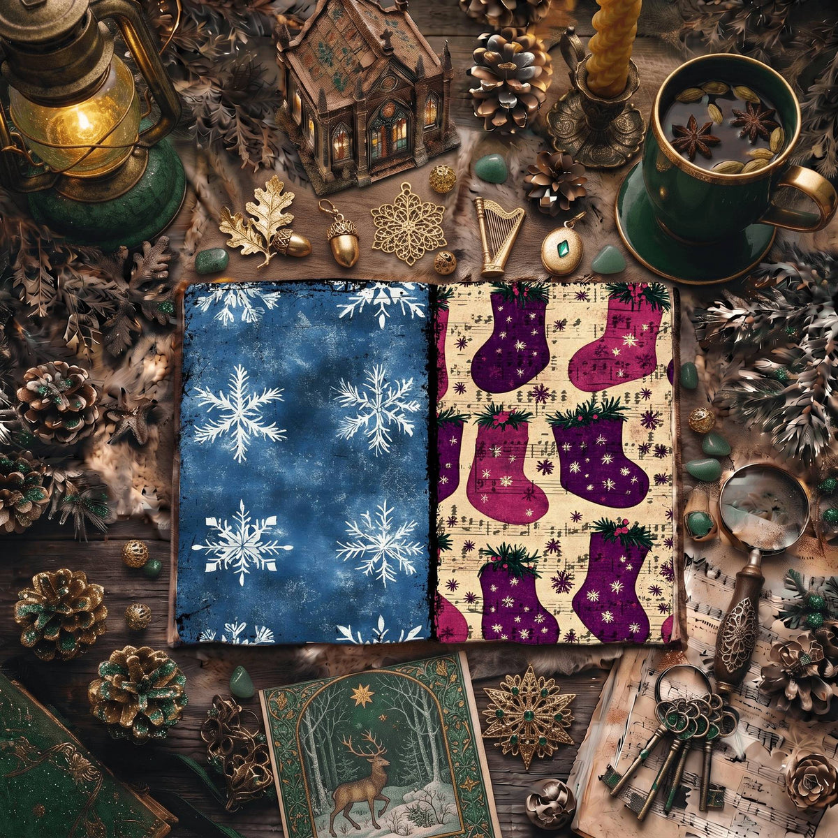 Christmas Digital Papers