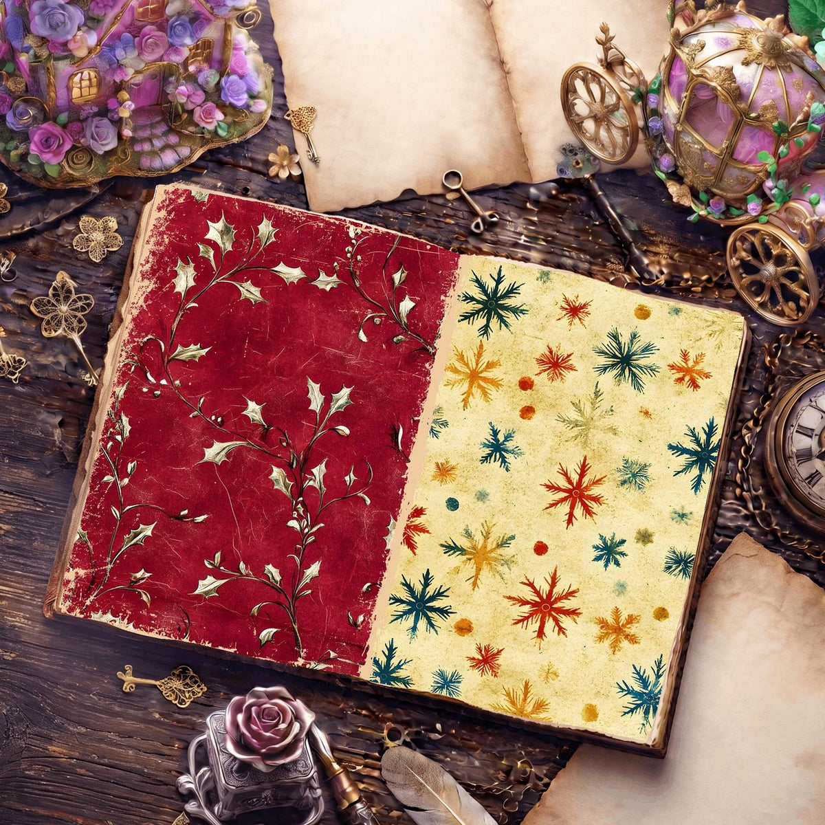 Christmas Digital Papers