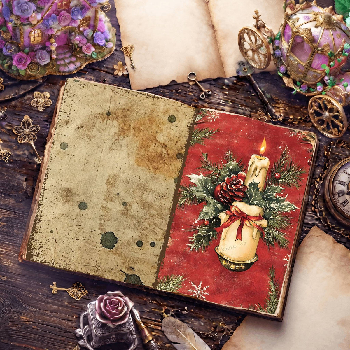 Christmas Digital Papers