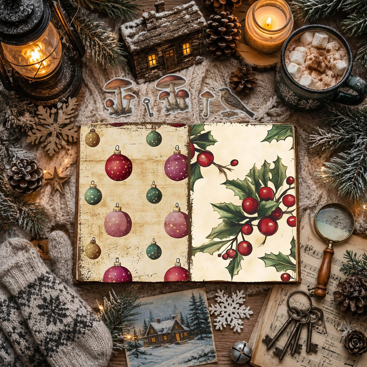 Christmas Digital Papers