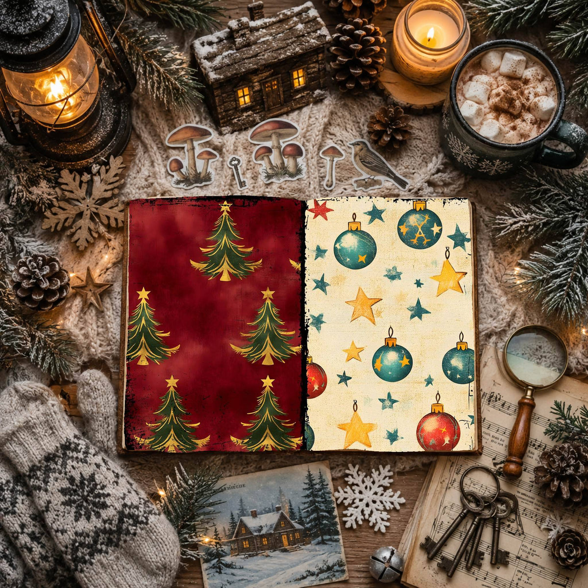 Christmas Digital Papers