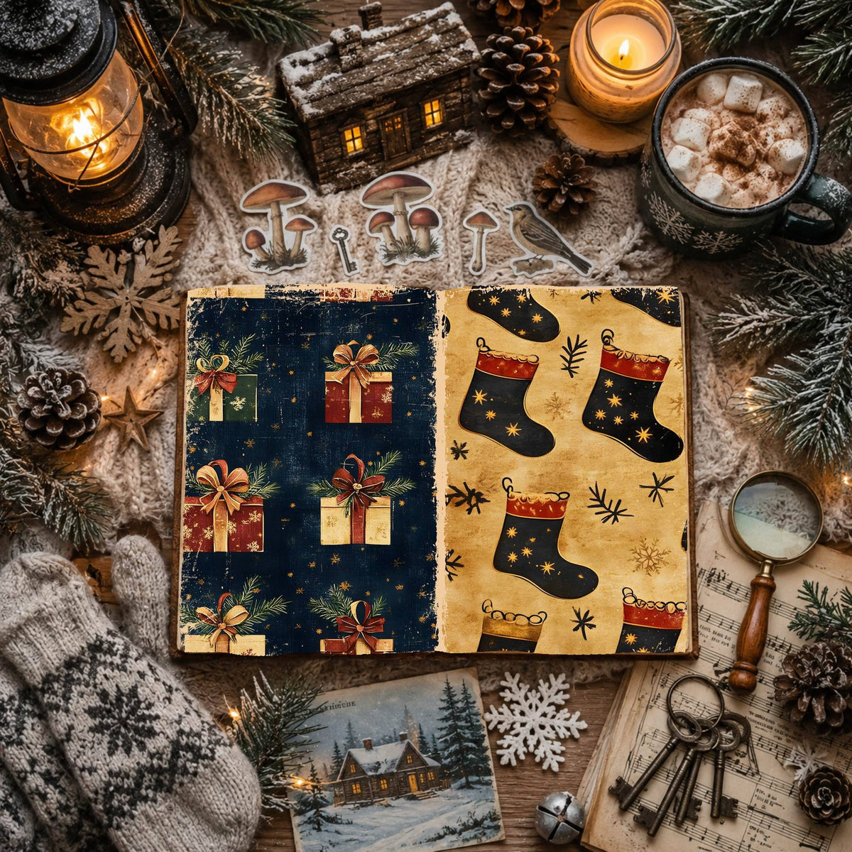 Christmas Digital Papers