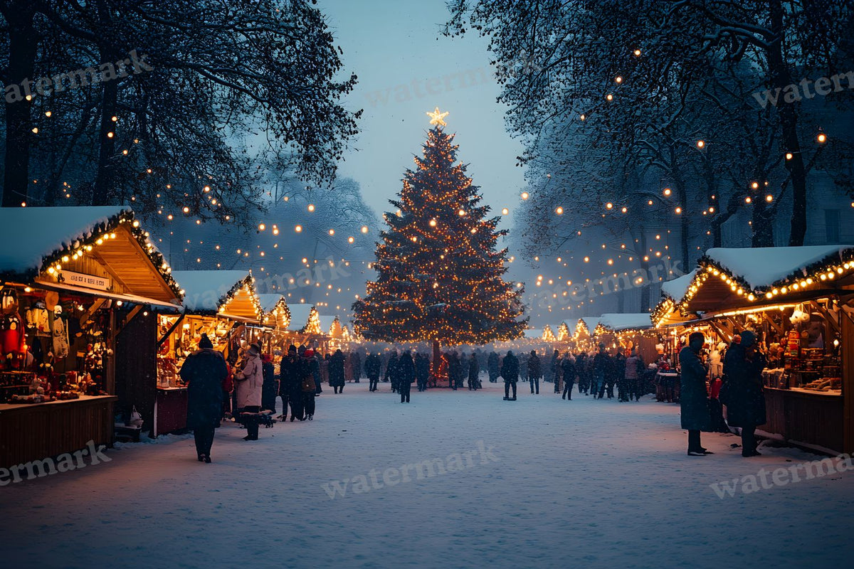Classic Christmas Backdrop Images