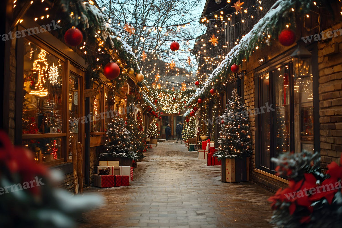 Classic Christmas Backdrop Images