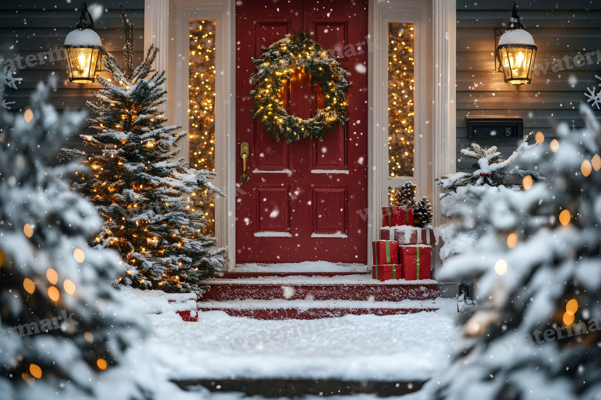 Classic Christmas Backdrop Images