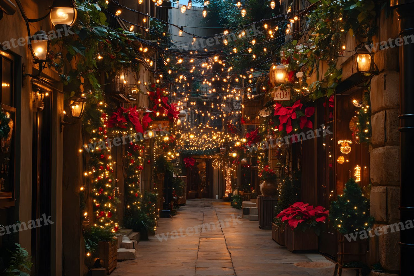 Classic Christmas Backdrop Images
