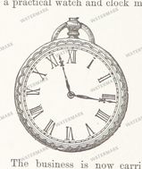 Clocks And Timepieces Vintage Prints
