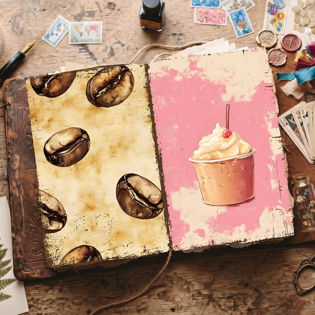 Coffee Digital Papers